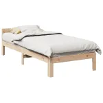 Cadru de pat fără saltea, 90x200 cm, lemn masiv pin GartenMobel Dekor