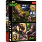 PUZZLE TREFL 2X200 MARVEL EU SUNT GROOT SuperHeroes ToysZone
