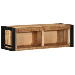 Dulap TV 80x30x25 cm lemn masiv de mango GartenMobel Dekor