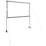 Ecran de proiecție cu suporturi 100 inch 16:9 GartenMobel Dekor