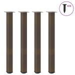 Picioare măsuță de cafea 4 buc Oțel natural 100-102 cm Oțel GartenMobel Dekor