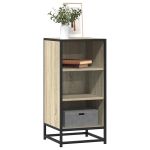 Dulap, stejar sonoma, 35,5x35x76 cm, lemn prelucrat și metal GartenMobel Dekor