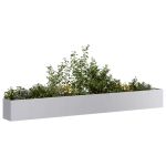 Jardinieră 360x40x40 cm oțel galvanizat GartenMobel Dekor