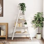 Raft cu 5 niveluri în formă de A 110x40x180,5 cm lemn masiv pin GartenMobel Dekor