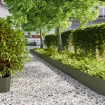 Borduri de gazon 10 buc Verde olive Oțel laminat la rece GartenMobel Dekor