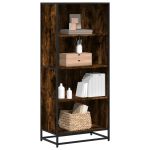 Bibliotecă, stejar fumuriu, 60x35x139 cm, lemn prelucrat GartenMobel Dekor