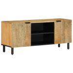 Dulap TV maro 105x33x46 cm lemn masiv de mango GartenMobel Dekor