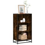 Bibliotecă, stejar fumuriu, 60x35x107,5 cm, lemn prelucrat GartenMobel Dekor