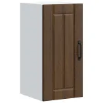 Dulap de bucătărie "Lucca" din lemn de stejar maro GartenMobel Dekor