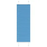 Jaluză plisată albastru 40x100 cm Lățime țesătură 39,4 cm GartenMobel Dekor