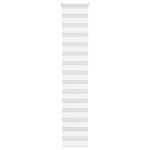 Jaluzea tip zebra alb lățime țesătură 40,9 cm poliester GartenMobel Dekor