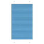 Jaluză plisată Albastru 70x150 cm Lățime țesătură 69,4 cm GartenMobel Dekor