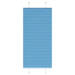 Jaluză plisată albastru 65x100 cm Lățime țesătură 64,4 cm GartenMobel Dekor