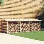 Pergole cu acoperiș, 3 buc., 100x90x100 cm, lemn de pin tratat GartenMobel Dekor