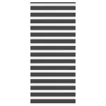 Jaluzea tip zebra neagră lățime țesătură 100,9 cm poliester GartenMobel Dekor