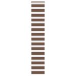Jaluzea tip zebra maro lățime țesătură 35,9 cm poliester GartenMobel Dekor
