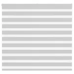 Jaluzea tip zebra gri deschis lățime țesătură 155,9cm poliester GartenMobel Dekor