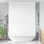 Jaluză cu rolă de duș 100x240 cm lățime material 96 cm GartenMobel Dekor