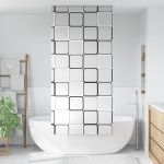Jaluză cu rolă de duș 110x240 cm lățime material 106 cm GartenMobel Dekor