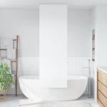 Jaluză cu rolă de duș 80x240 cm, lățime materială 76 cm GartenMobel Dekor