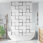 Jaluză cu role de duș 140x240 cm lățime material 136 cm GartenMobel Dekor