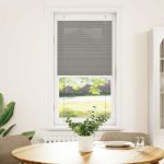 Jaluză plisată Antracit 60x100 cm Lățime țesătură 59,4 cm GartenMobel Dekor