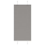 Jaluză plisată Antracit 65x150 cm Lățime țesătură 64,4 cm GartenMobel Dekor