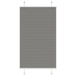Jaluză plisată Antracit 80x150 cm Lățime țesătură 79,4 cm GartenMobel Dekor