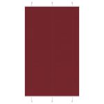 Jaluză plisată Bordeaux Roșu 115x200 cm Lățime țesătură GartenMobel Dekor