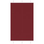 Jaluză plisată Bordeaux Roșu 120x200 cm Lățime țesătură GartenMobel Dekor