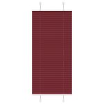 Jaluză plisată Bordeaux Roșu 65x150 cm Lățime material 64,4 cm GartenMobel Dekor