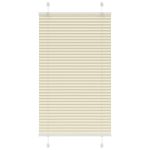 Jaluză plisată Crem 75x100cm Lățime țesătură 74,4 cm GartenMobel Dekor