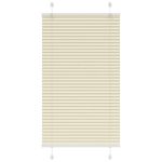 Jaluză plisată Crem 80x100cm Lățime țesătură 79,4 cm GartenMobel Dekor