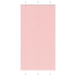 Jaluză plisată roz 110x200 cm Lățime țesătură 109,4 cm GartenMobel Dekor