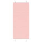 Jaluză plisată roz 95x200 cm Lățime țesătură 94,4cm poliester GartenMobel Dekor