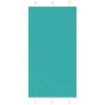 Jaluză plisată verde petrol 110x200 cm Lățime țesătură 109,4 cm GartenMobel Dekor