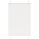 Jaluză plisată alb 90x100cm Lățime țesătură 89,4 cm poliester GartenMobel Dekor