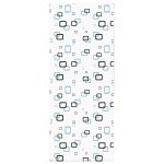 Jaluză cu rolă de duș 100x240 cm lățime material 96 cm GartenMobel Dekor