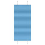 Jaluză plisată Albastru 60x150 cm Lățime țesătură 59,4 cm GartenMobel Dekor