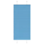 Jaluză plisată Albastru 60x150 cm Lățime țesătură 59,4 cm GartenMobel Dekor