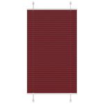 Jaluză plisată Bordeaux Roșu 70x100 cm Lățime țesătură 69,4 cm GartenMobel Dekor