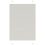 Jaluză plisată gri deschis 100x150cm Lățime țesătură 99,4cm GartenMobel Dekor