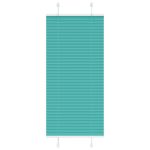 Jaluză plisată verde petrol 55x100 cm Lățime țesătură 54,4 cm GartenMobel Dekor