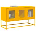 Dulap TV, galben muștar, 100,5x39x60,5 cm, oțel laminat la rece GartenMobel Dekor
