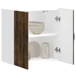 Dulap de bucatarie "Lucca" din lemn de stejar afumat GartenMobel Dekor