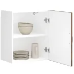 Dulap de bucatarie "Lucca" din lemn de stejar afumat GartenMobel Dekor