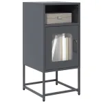 Noptieră, antracit, 36x39x78 cm, oțel laminat la rece GartenMobel Dekor