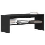 Comodă TV, negru, 100 x 40 x 40 cm, PAL GartenMobel Dekor