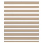 Jaluzea tip zebra 130x100 cm lățime țesătură 125,9 cm poliester GartenMobel Dekor