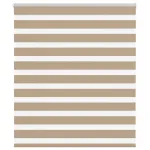 Jaluzea tip zebra 130x100 cm lățime țesătură 125,9 cm poliester GartenMobel Dekor